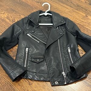 Girls BlankNYC Black Leather Jacket